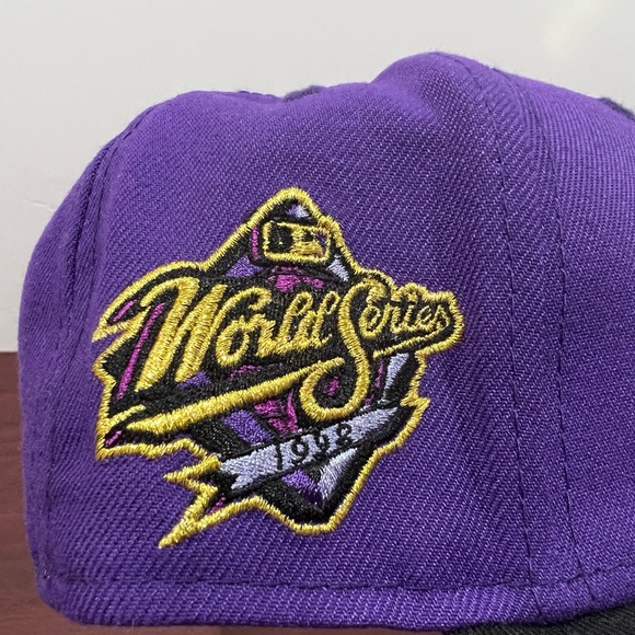 New Era Accessories New Era 59fifty Fitted Hat New York Yankees Purple Black Poshmark